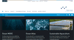 Desktop Screenshot of futureocean.org